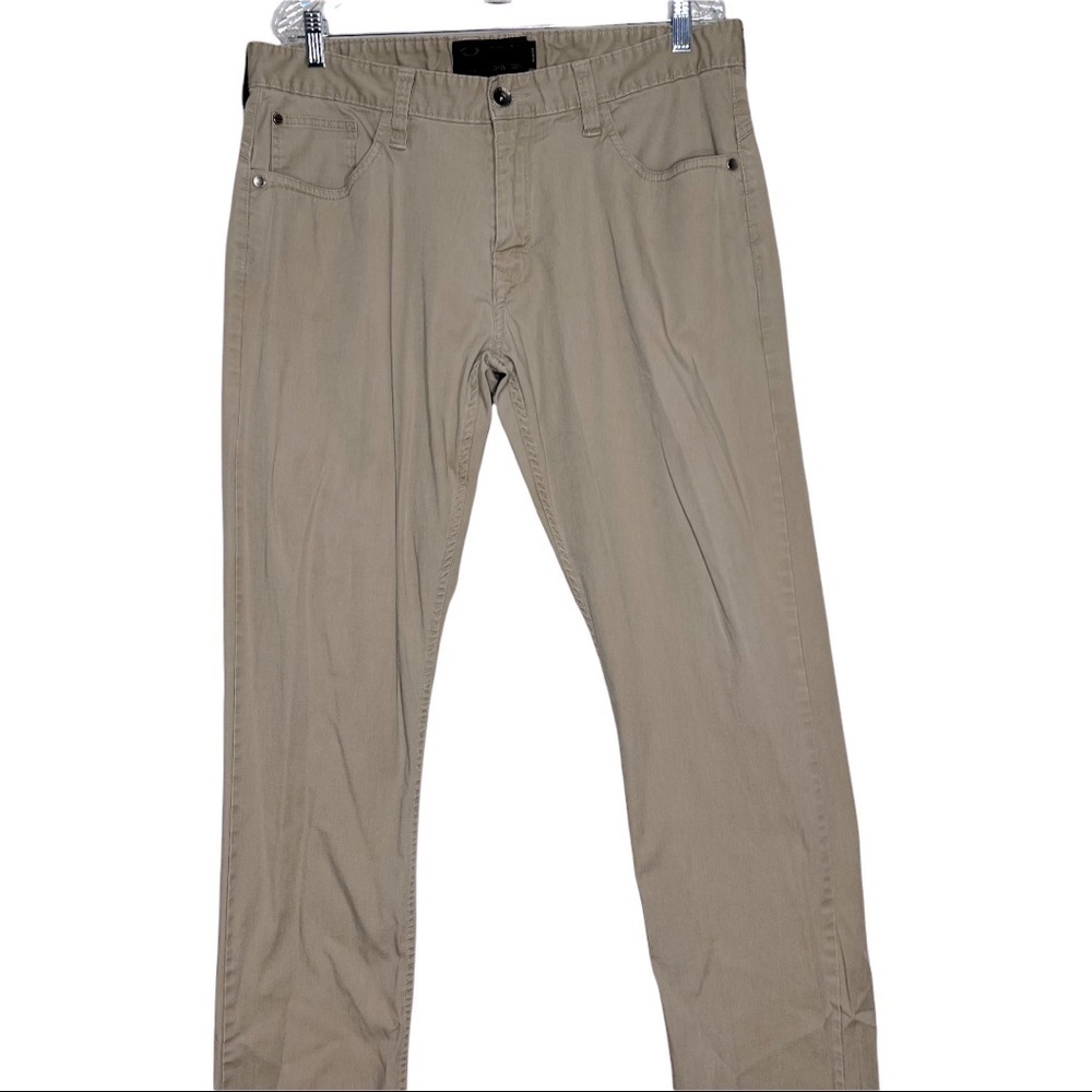 OAKLEY Pants Slim Fit 38W32L Khaki